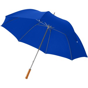 Karl 30" golf umbrella with wooden handle, Royal blue
