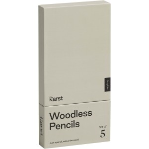 Karst<sup>®</sup> 5-pack 2B woodless graphite pencils, Grey