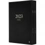 Karst(r) A5 daily hard cover planner set, Solid black