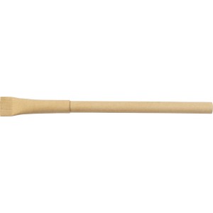Cardboard ballpen Madalena, brown