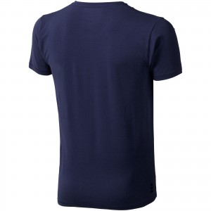 Kawartha short sleeve men's organic t-shirt, Navy (T-shirt, 90-100% cotton)