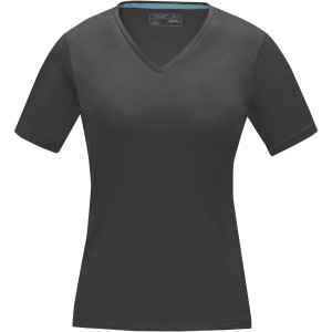 Kawartha short sleeve women's GOTS organic t-shirt, Storm grey (T-shirt, 90-100% cotton)