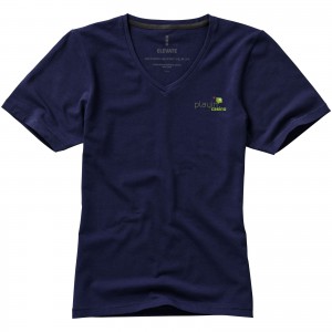 Kawartha short sleeve women's organic t-shirt, Navy (T-shirt, 90-100% cotton)