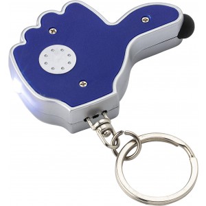 ABS 2-in-1 key holder Melvin, blue (Keychains)