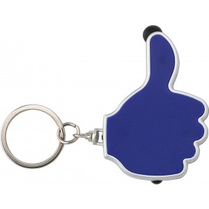 ABS 2-in-1 key holder Melvin, blue (Keychains)