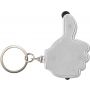 ABS 2-in-1 key holder Melvin, silver