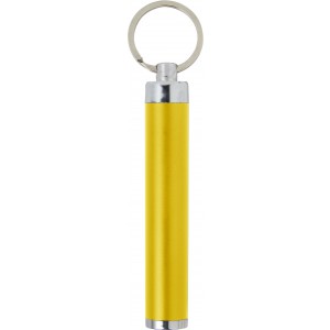ABS 2-in-1 key holder Zola, yellow (Keychains)
