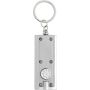 ABS key holder with LED Mitchell, silver