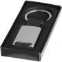 Alvaro webbing keychain, Silver, solid black