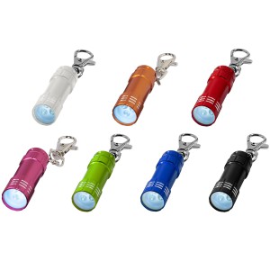 Astro LED keychain light, Silver (Keychains)