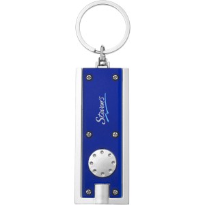 Castor LED keychain light, Blue,Silver (Keychains)