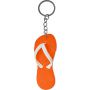 Flip-flop key holder, orange
