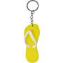Flip-flop key holder, yellow