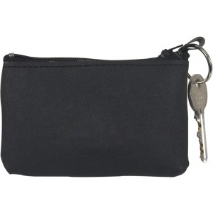 Imitation leather wallet Leanne, black (Keychains)
