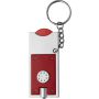 Key holder with coin (?0.50), red