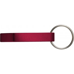 Metal 2-in-1 key holder Felix, red (Keychains)