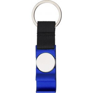 Metal key holder Lionel, blue (Keychains)