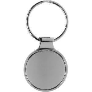 Orlene rounded keychain, Silver (Keychains)