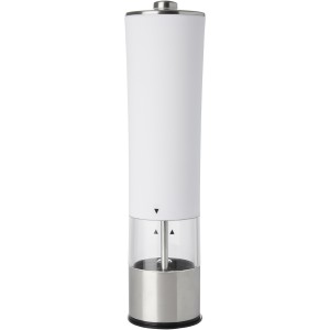 Kirkenes electric salt or pepper mill, White (Metal kitchen equipments)