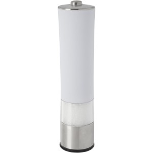 Kirkenes electric salt or pepper mill, White (Metal kitchen equipments)