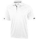 Kiso short sleeve men's cool fit polo, White (3908401)