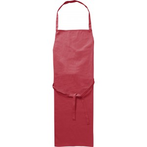 Cotton (180 gr/m2) apron Misty, red (Apron)