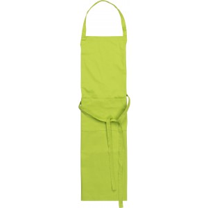 Cotton and polyester (240 gr/m2) apron Luke, lime (Apron)