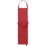 Cotton and polyester (240 gr/m2) apron Luke, red