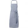 Pheebs 200 g/m2 recycled cotton apron, Heather blue