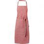 Pheebs 200 g/m2 recycled cotton apron, Heather red