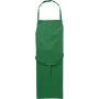 Polyester (200 gr/m2) apron Mindy, green
