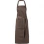 Viera apron with 2 pockets, Brown