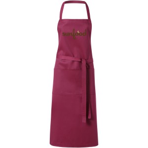 Viera apron with 2 pockets, Burgundy (Apron)