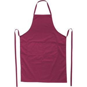Viera apron with 2 pockets, Burgundy (Apron)