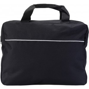 Polyester (600D) document bag Niam, black