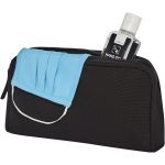 Kota 340 g/m2 canvas toiletry pouch, Solid black (12044601)