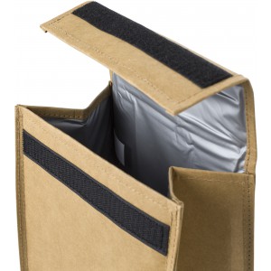 Kraft paper cooler bag Declan, brown (Cooler bags)