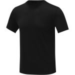 Kratos short sleeve men's cool fit t-shirt, Solid black, M (39019902)