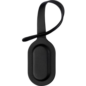 Recycled PU tag Kaia, black