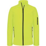 LADIES' SOFTSHELL JACKET, Fluorescent Yellow (KA400FYE)