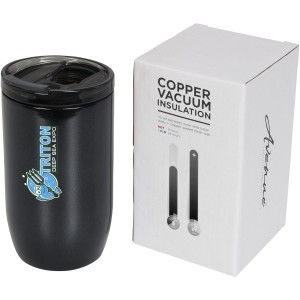 Lagom 380 ml copper vacuum insulated tumbler, solid black (Glasses)