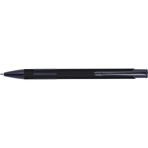 Metal, lacquered ballpoint pen, black