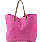 Laminated nonwoven (180 gr/m2) beach bag Sana, pink (7856-17)
