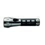Torch with 17 LED lights, black/silver