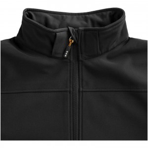 Langley softshell ladies jacket, solid black (Jackets)