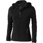 Langley softshell ladies jacket, solid black (3931299)