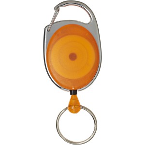 Gerlos roller clip keychain, Orange (Lanyard, armband, badge holder)