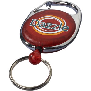 Gerlos roller clip keychain, Red (Lanyard, armband, badge holder)