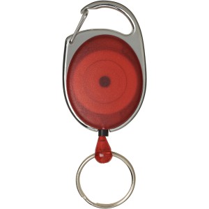 Gerlos roller clip keychain, Red (Lanyard, armband, badge holder)