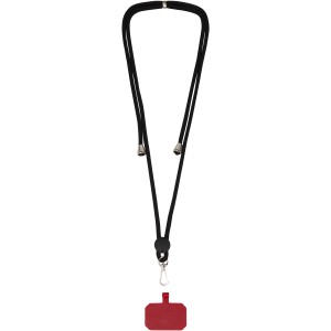Kubi phone lanyard, Red (Lanyard, armband, badge holder)
